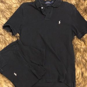 Men’s Black Ralph Lauren Polo